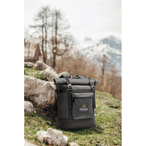 Rolltop rugzak 50C zeildoek MO6939 bedrukken met logo