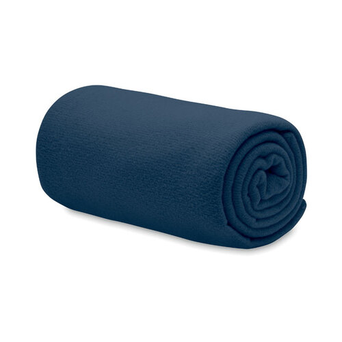 Bogda RPET fleece deken MO6805 van gerecycled polar fleece met bedrukking van logo