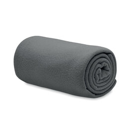 Bogda RPET fleece deken MO6805 van gerecycled polar fleece met bedrukking van logo