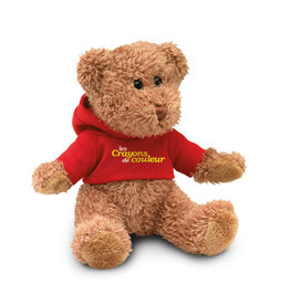 MO7375 Teddybeer met sweatshirt Johnny