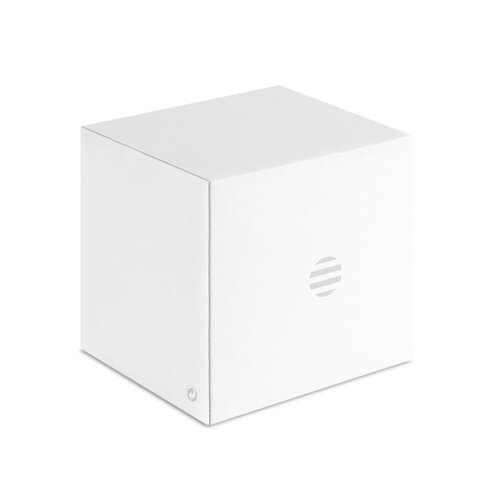 Bureauklok bedrukken Bamboe klok vierkant met LED MO9922 Mara clock