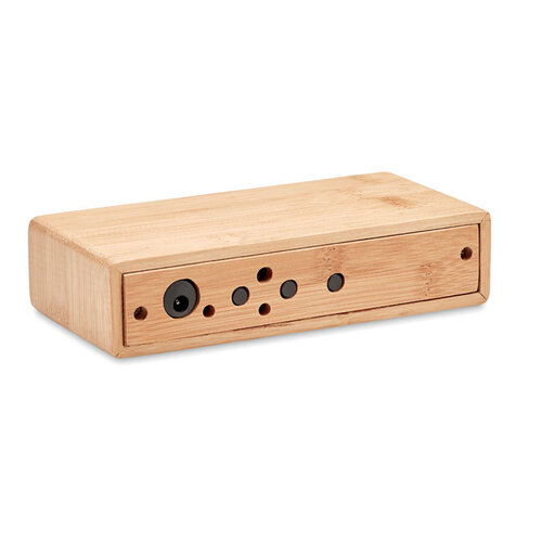 Bamboe draadloze oplader Moro (MO6139) met logo