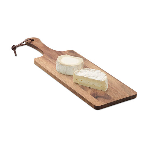 Acaciahouten serveerplank (MO6965) met logo