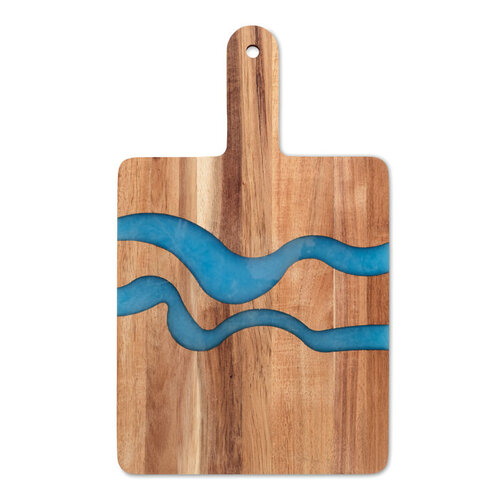 Acacia houten serveerplank (MO2099) met logo
