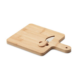 Bamboe kaasplank met mes Darfield (MO6415)