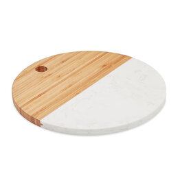 MO6312 Serveerplank marmer/ bamboe Hannsu