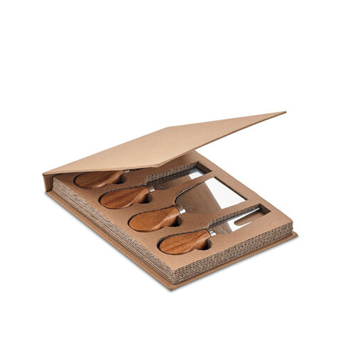 Set van 4 kaasmessen MO6953 Set van 4 kaasmessen MO6953