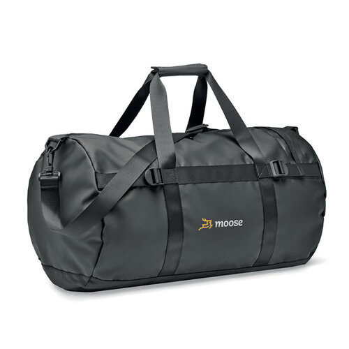 Sporttas zeildoek MO6940 met logo bedrukking DeBle reistas relatiegeschenk NL BE