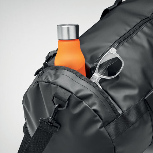 Sporttas zeildoek MO6940 met logo bedrukking DeBle reistas relatiegeschenk NL BE