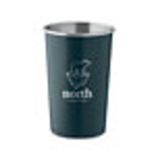Gerecyclede RVS beker (MO2063) met logo