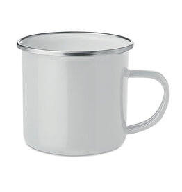 Emaille sublimatie mok 350 ml Plateado met logo bedrukken DeBle