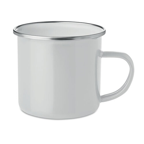 Emaille sublimatie mok 350 ml Plateado met logo bedrukken DeBle