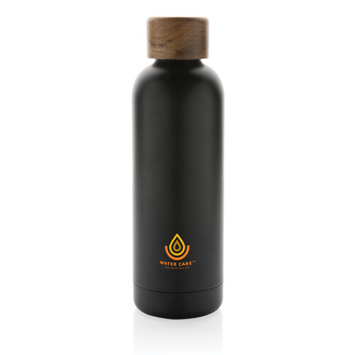 Wood RCS-gecertificeerde gerecycled rvs vacuümfles P435.539 Wood RCS-gecertificeerde gerecycled rvs vacuümfles P435.539
