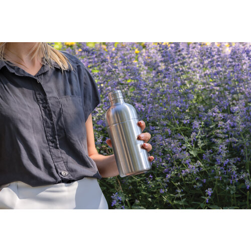 Soda RCS gecertificeerde gerecycled rvs drinkfles P435.803