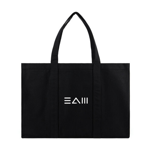 Hilo AWARE™ recycled canvas maxi draagtas V76201 bedrukken met logo
