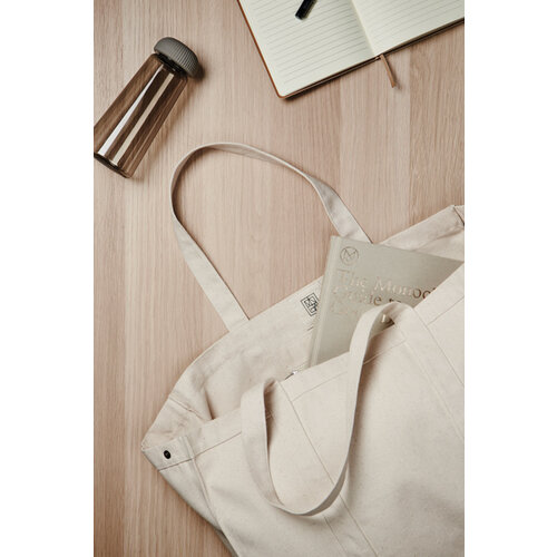 Hilo AWARE™ recycled canvas maxi draagtas V76201 bedrukken met logo