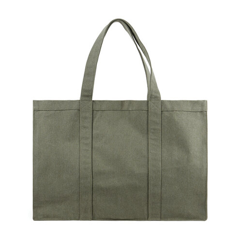 Hilo AWARE™ recycled canvas maxi draagtas V76201 bedrukken met logo
