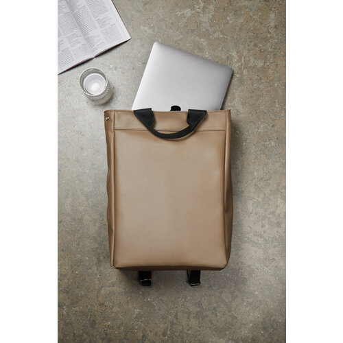 VINGA Bermond RCS gerecycled PU rugzak V70300 bedrukken met logo