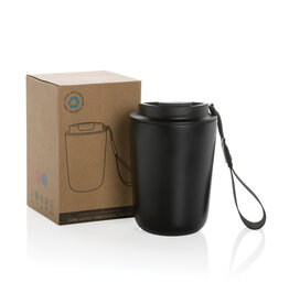 Cuppa gerecycled rvs vacuümbeker met koord P435.025