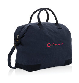 DeBle Kezar AWARE gerecyclede canvas deluxe weekendtas met logo P707.17