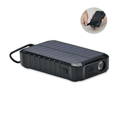DeBle Dya 8000 mAh zonne powerbank met dynamo bedrukken MO6841