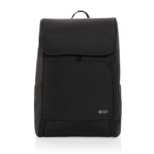 Swiss Peak Fern AWARE™ RPET 15 inch laptoprugzak bedrukt met bedrijfslogo