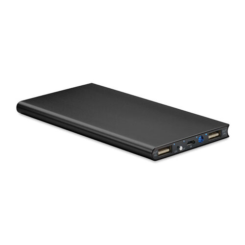 DeBle Powerflat8 8000 mAh aluminium powerbank bedrukken