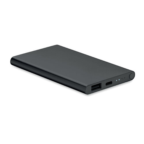 DeBle Powerflat C 4000 mAh aluminium powerbank bedrukken met logo