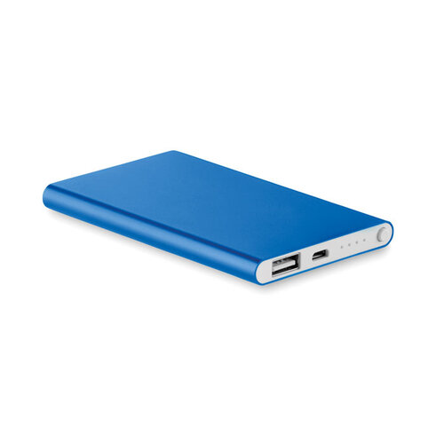DeBle ultradunne aluminium powerbank 4000 mAh bedrukken