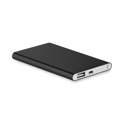 DeBle ultradunne aluminium powerbank 4000 mAh bedrukken