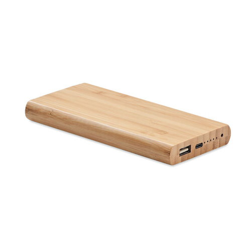 DeBle Arena C Bamboe Powerbank 6000 mAh MO6815 bedrukken met logo