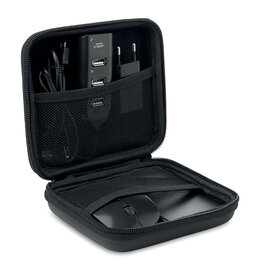 DeBle computer accessoireset met powerbank bedrukken