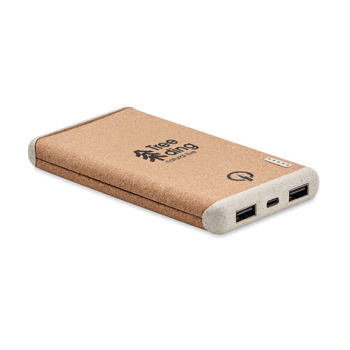 DeBle Ralia Draadloze 10000 mAh Powerbank MO6844 bedrukken met logo