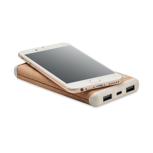 DeBle Ralia Draadloze 10000 mAh Powerbank MO6844 bedrukken met logo