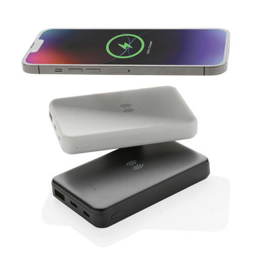 DeBle RCS gerecyclede 5.000 mAh draadloze powerbank bedrukken met logo