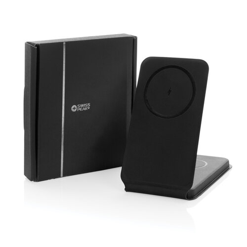 Swiss Peak RCS rPU 15W 3 in 1 magnetische draadloze oplader P308.541 Swiss Peak RCS rPU 15W 3 in 1 magnetische draadloze oplader P308.541