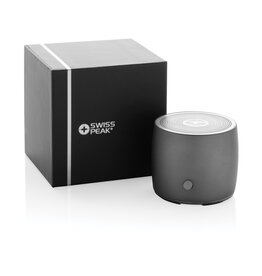 Swiss Peak RCS gerecyclede 3W speaker P3310.02 met logo bedrukken DeBle