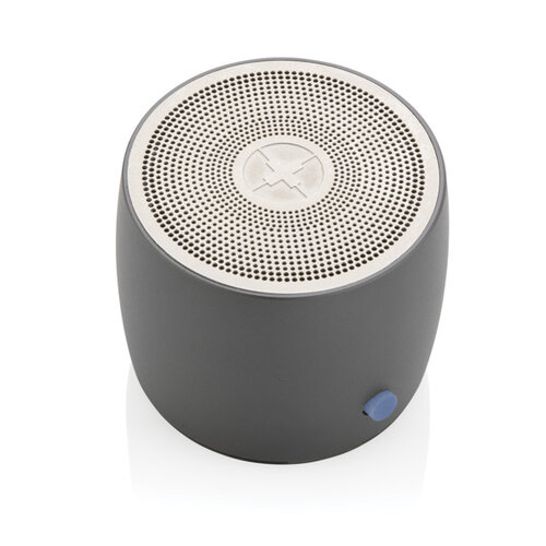 Swiss Peak RCS gerecycled aluminium 3W bass speaker P331.002