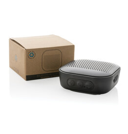 RCS gerecycled plastic Soundbox 3W speaker P329971 met logo bedrukken DeBle
