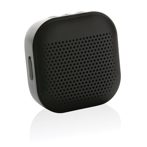 RCS gerecycled plastic Soundbox 3W speaker P329971 met logo bedrukken DeBle