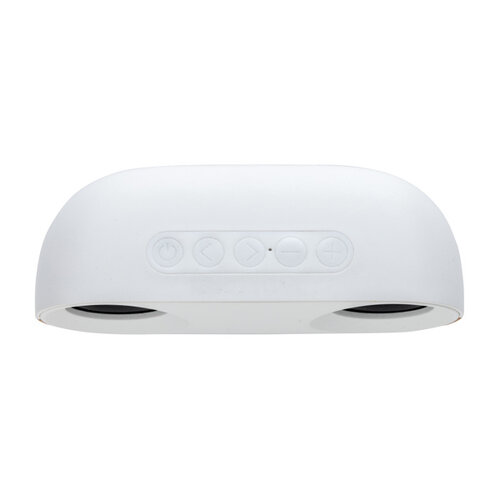 Oregon gerecycled plastic en kurk 10W speaker P329619 met logo bedrukken DeBle