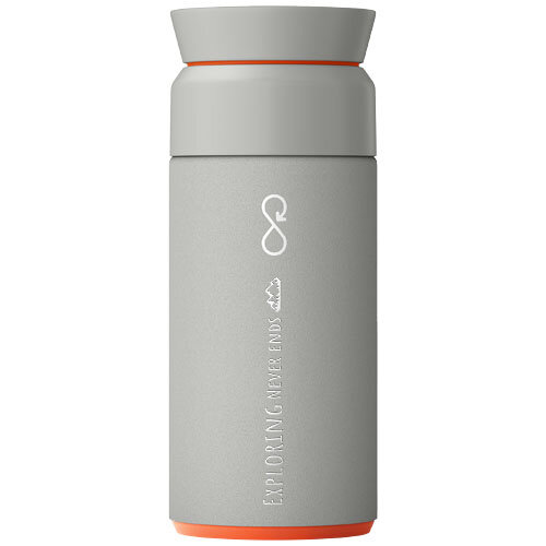 Ocean Bottle Brew Flask 350 ml oranje thermosbeker met 360°-drinkdeksel (100752)