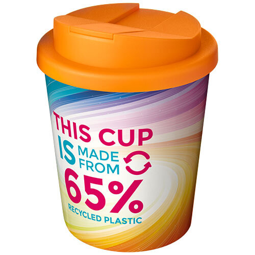 DéBlé Brite-Americano® Espresso Eco morsvrije geïsoleerde beker – 250 ml bedrukken met logo