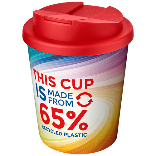 DéBlé Brite-Americano® Espresso Eco morsvrije geïsoleerde beker – 250 ml bedrukken met logo