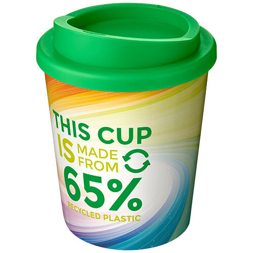 DéBlé Brite-Americano® Espresso Eco geïsoleerde beker – 250 ml bedrukken met logo