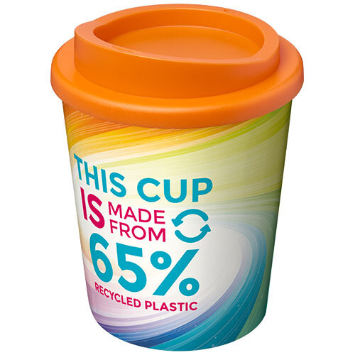 DéBlé Brite-Americano® Espresso Eco geïsoleerde beker – 250 ml bedrukken met logo