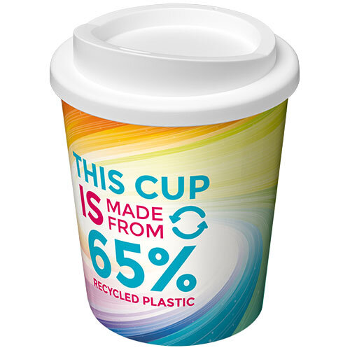 DéBlé Brite-Americano® Espresso Eco geïsoleerde beker – 250 ml bedrukken met logo