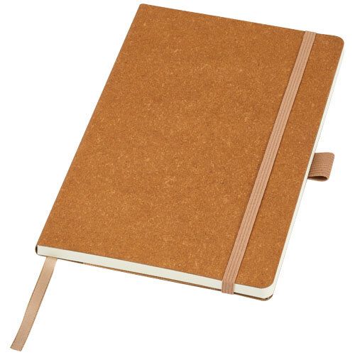DéBlé Kilau notitieboek gerecycled leer 107810 bedrukt met logo