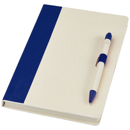 DéBlé Dairy Dream A5 notitieboek en balpen set 107811 bedrukt met logo
