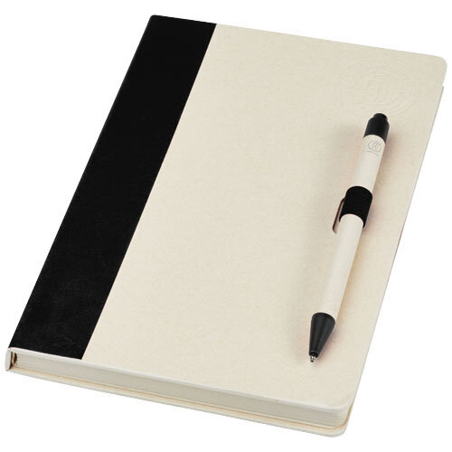 DéBlé Dairy Dream A5 notitieboek en balpen set 107811 bedrukt met logo
